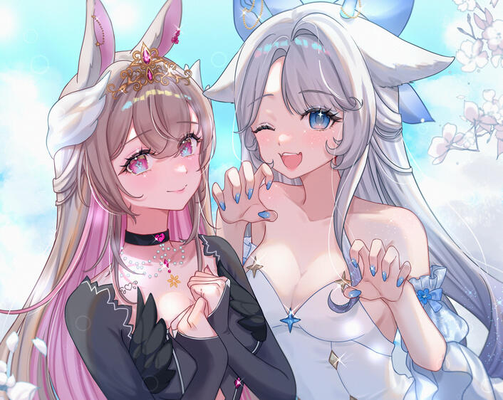 wispen and stellina by miuna